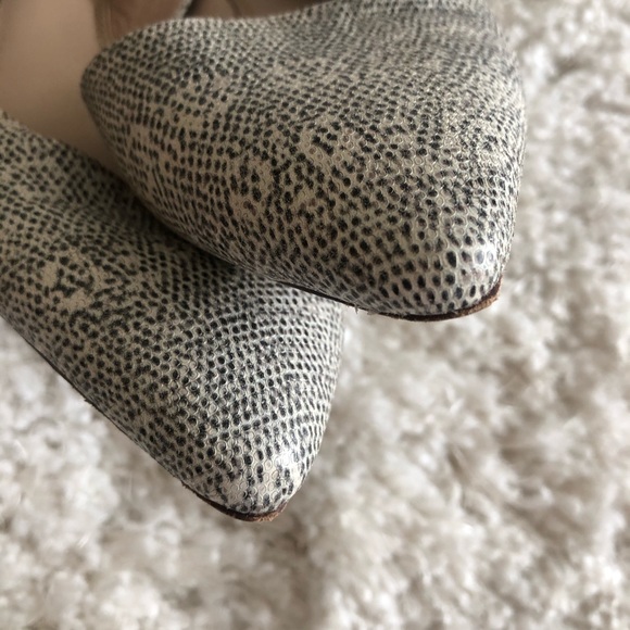 Tory Burch Snake print D’Orsay slingback flats - Picture 5 of 10